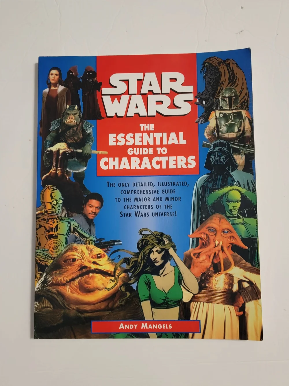 Ballantyne Star Wars The Essential Guide to Characters - Blue & Red Cover